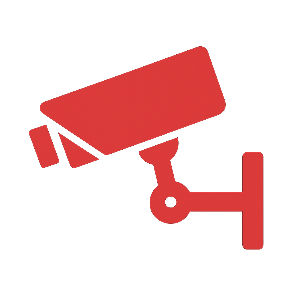 Ícone de câmera de segurança